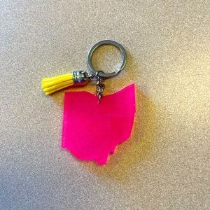 🎉🎉2x HP🎉🎉 Handmade U.S. State Keychain - Ohio